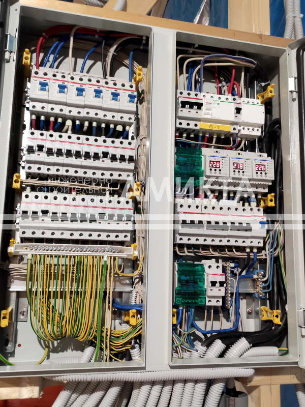Инженерные системы для каркасного дома 170 м²