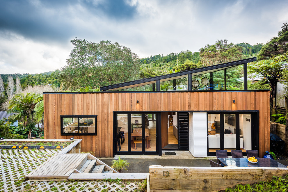 Design ideas for a contemporary home design in Auckland.