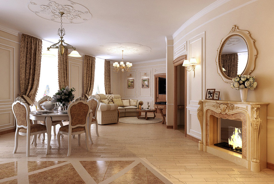 Дизайн-проект в классическом стиле