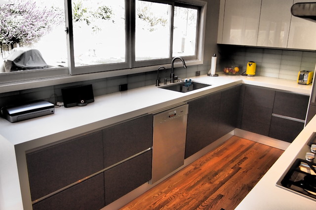 Navy Kitchen Project modern-kueche