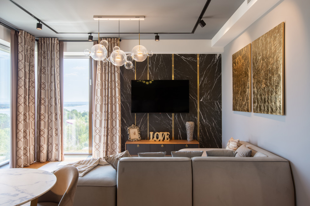 Фотографии проекта - квартира в стиле ар-нуво, ЖК "Кокос"