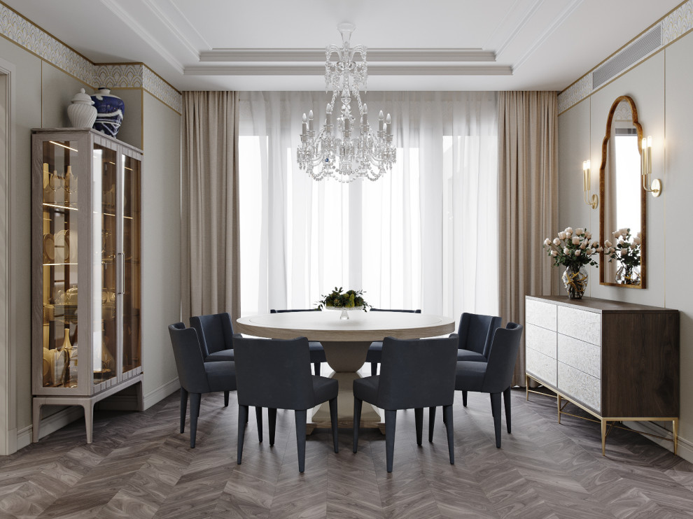 Квартира в духе неоклассики