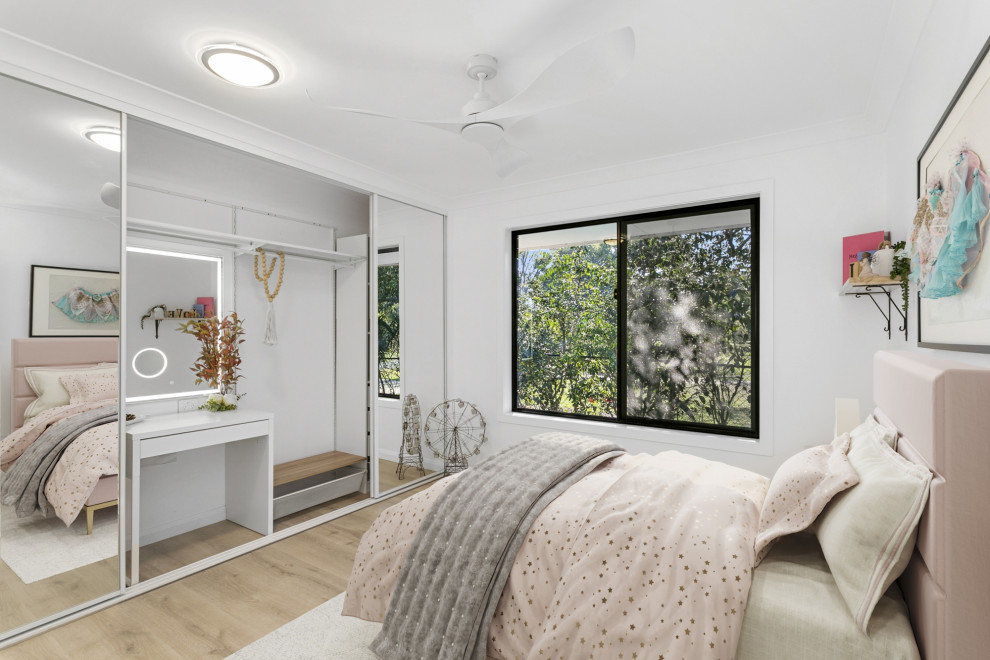 This is an example of a contemporary kids' room in Brisbane.