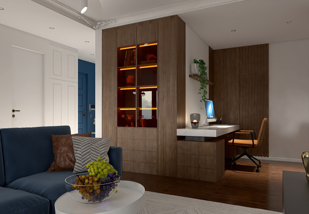 Дизайн интерьера в трехкомнатной квартире в Красногорске для семьи с двумя детьм