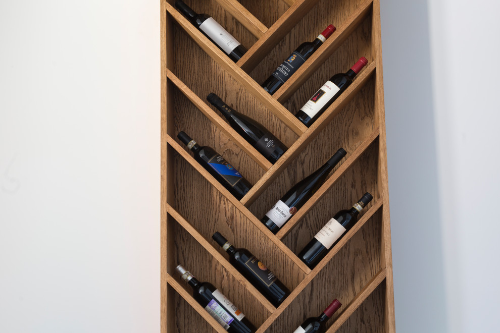 Винный стеллаж из дуба в масле