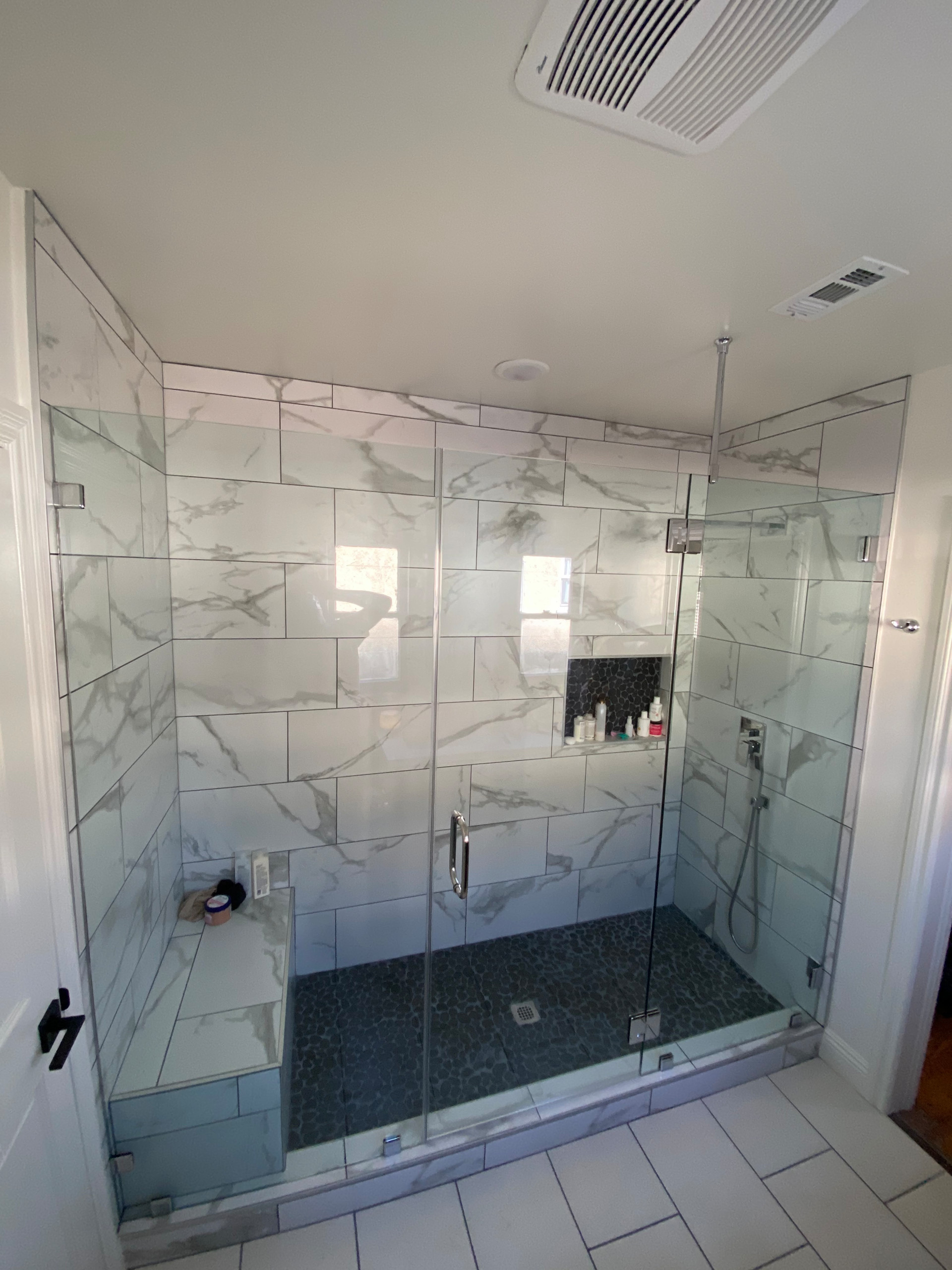 Sherman Oaks 2 story house 2 Master bathrooms Remodeling
