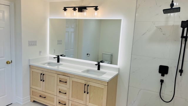 Three Washrooms Remodeling - Streetville in Mississauga