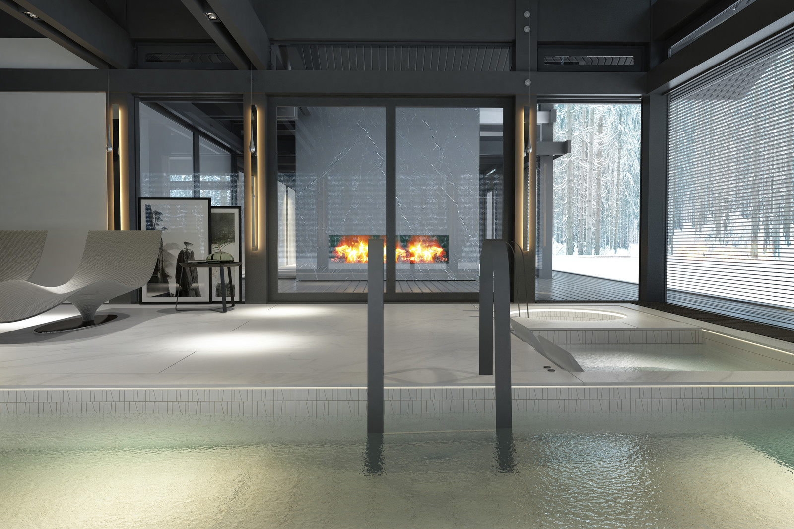 Дом с бассейном в клубном поселке "ArtEco"