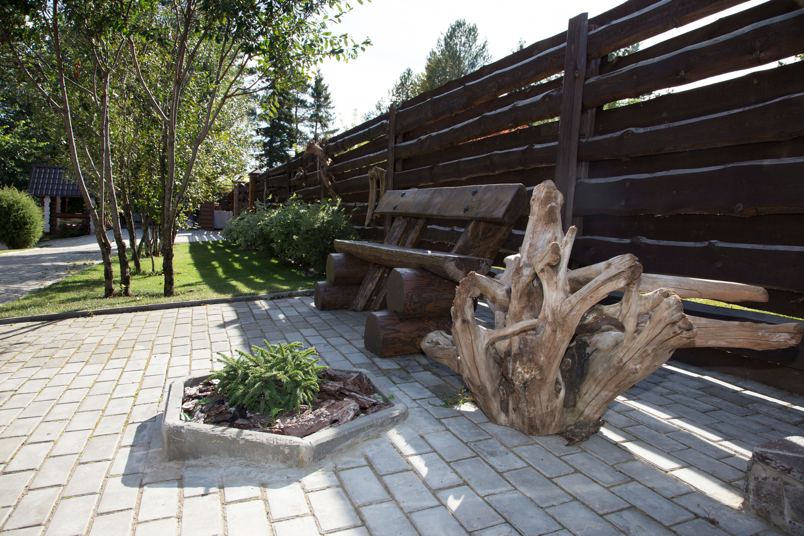 Ландшафтный дизайн участка на Каме