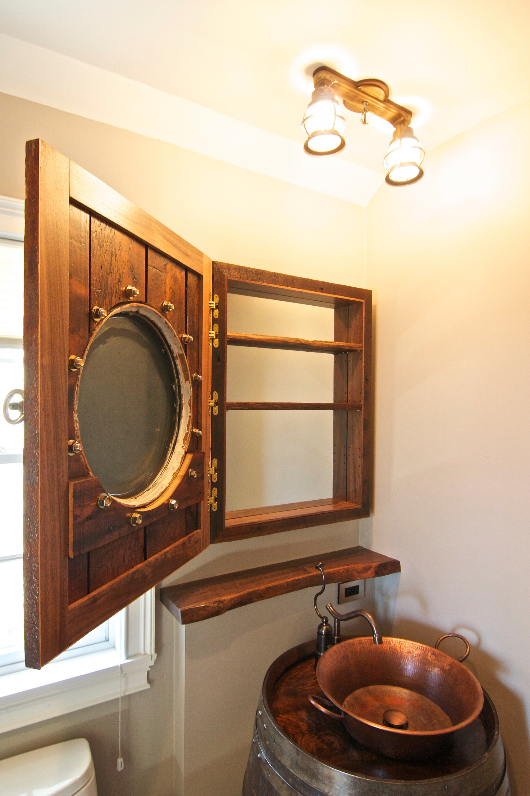 Porthole Medicine Cabinet Houzz