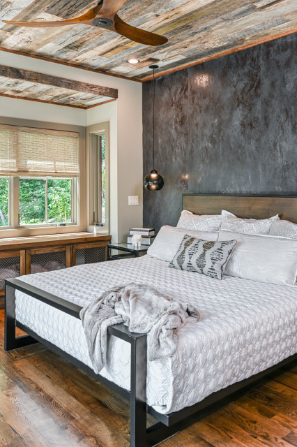 Modern Ranch moderno-dormitorio