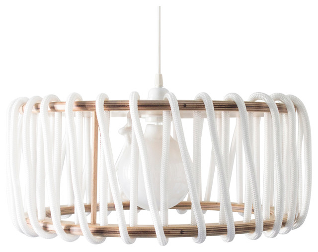 Macaron Pendant Lamp, White, Large