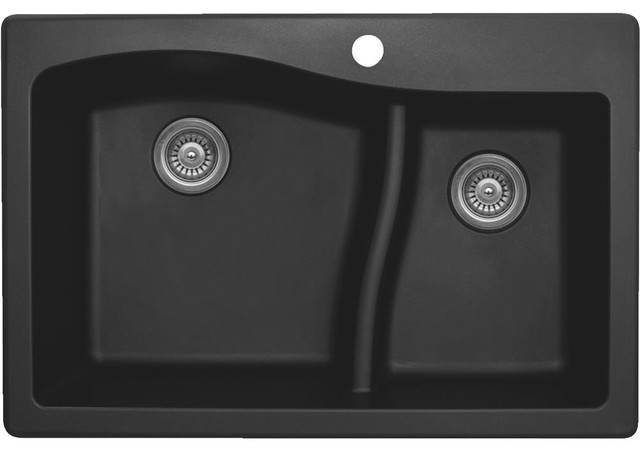 Karran Usa Black Composite Sink Qt 630 Bl