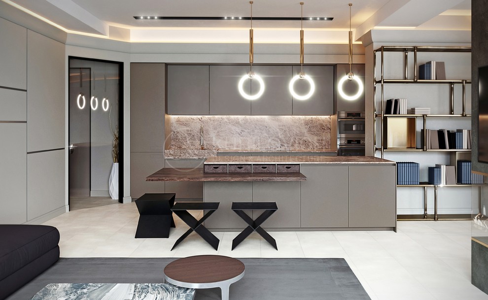 Aquamarine apartment