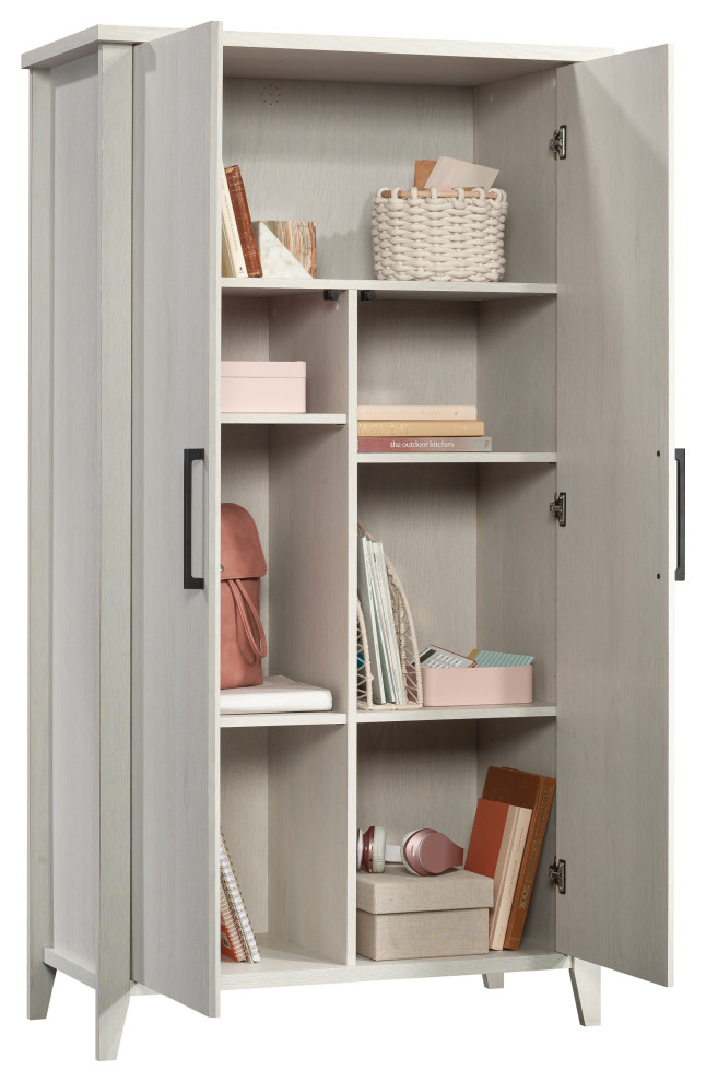 Summit Station Storage Cabinet, Glacier Oak - Storage Cabinets - by ...