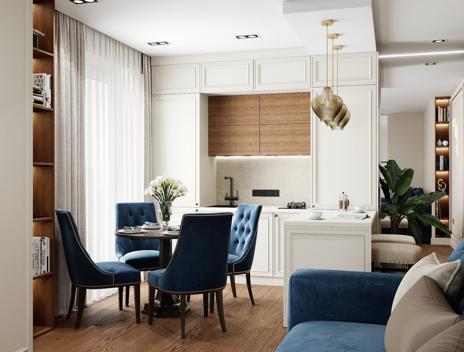 Кухня-гостиная