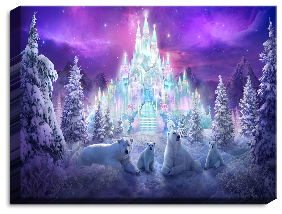 "Winter Wonderland" Illuminated Wall Art, 14"x11"