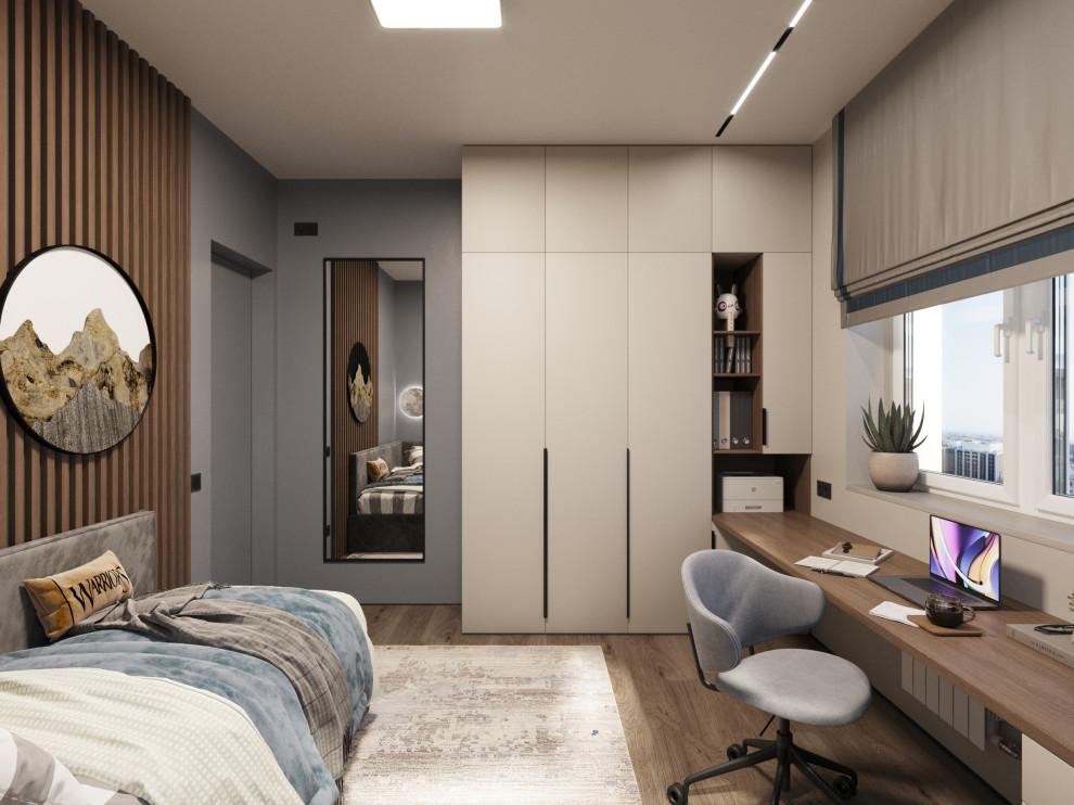 Московская современная квартира 97 кв.м для семьи с двумя детьми