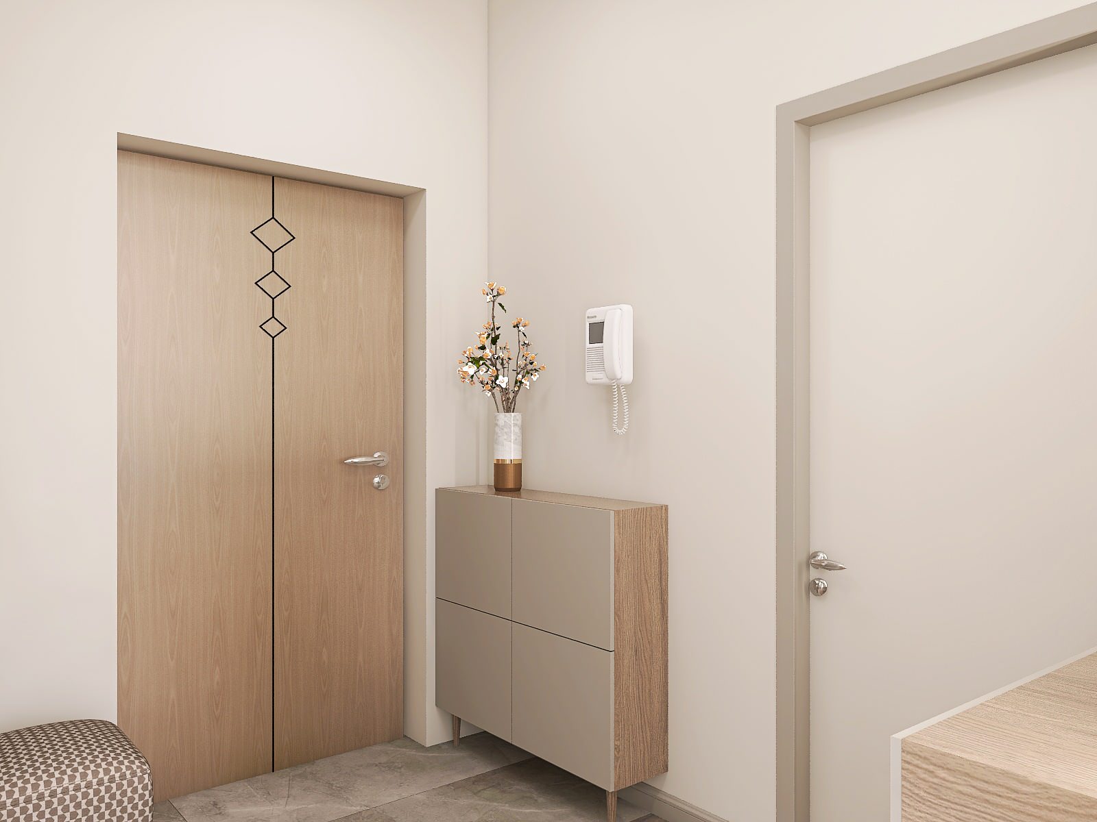 Трехкомнатная квартира в современном стиле ЖК Хвоя