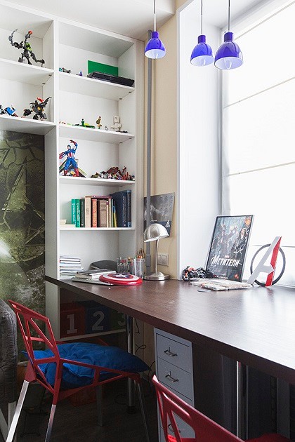 детская в стиле "Мстителей"