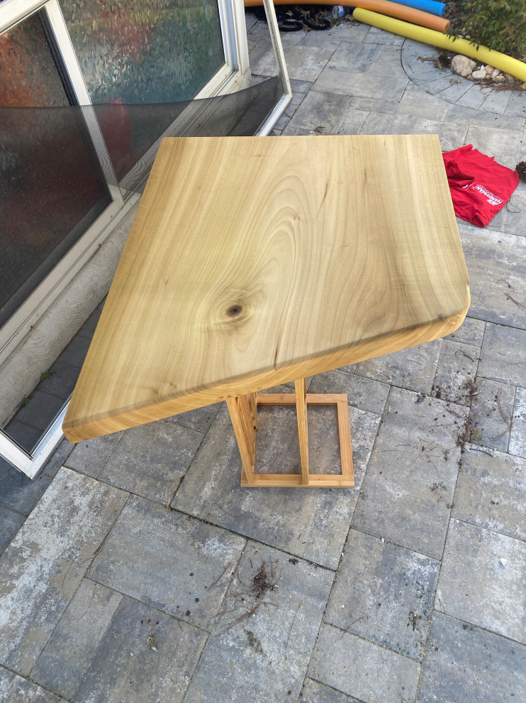 Custom Hardwood Shelving