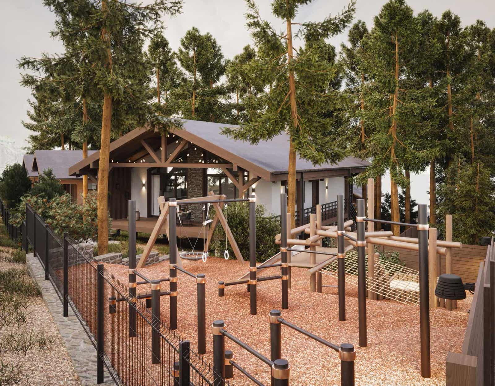 Лесные просторы