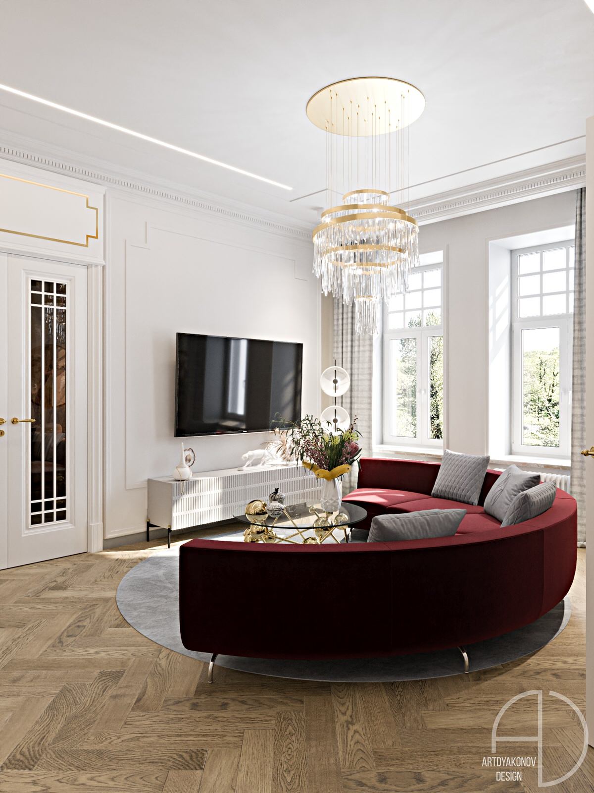 Дом у Александровского парка.