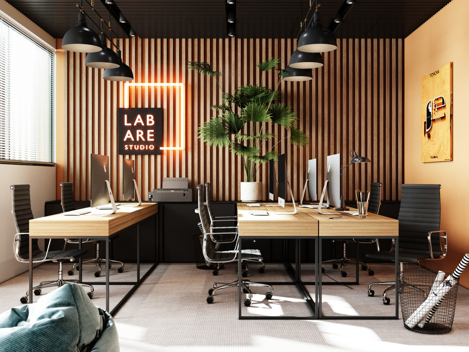 Дизайн офиса для маркетинговой компании