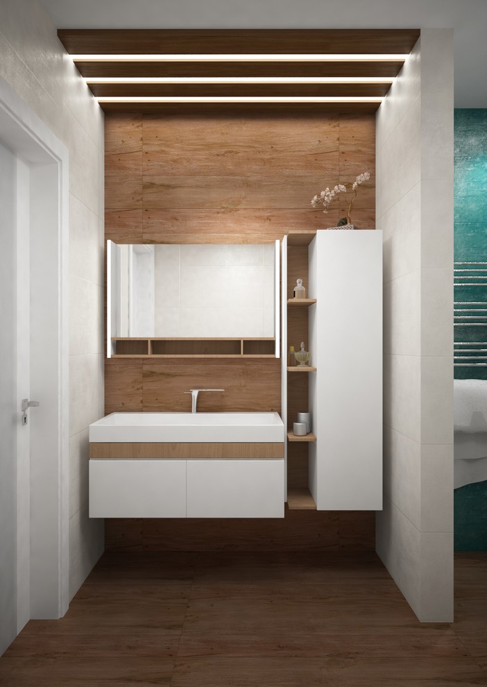 Яркая квартира для молодой пары