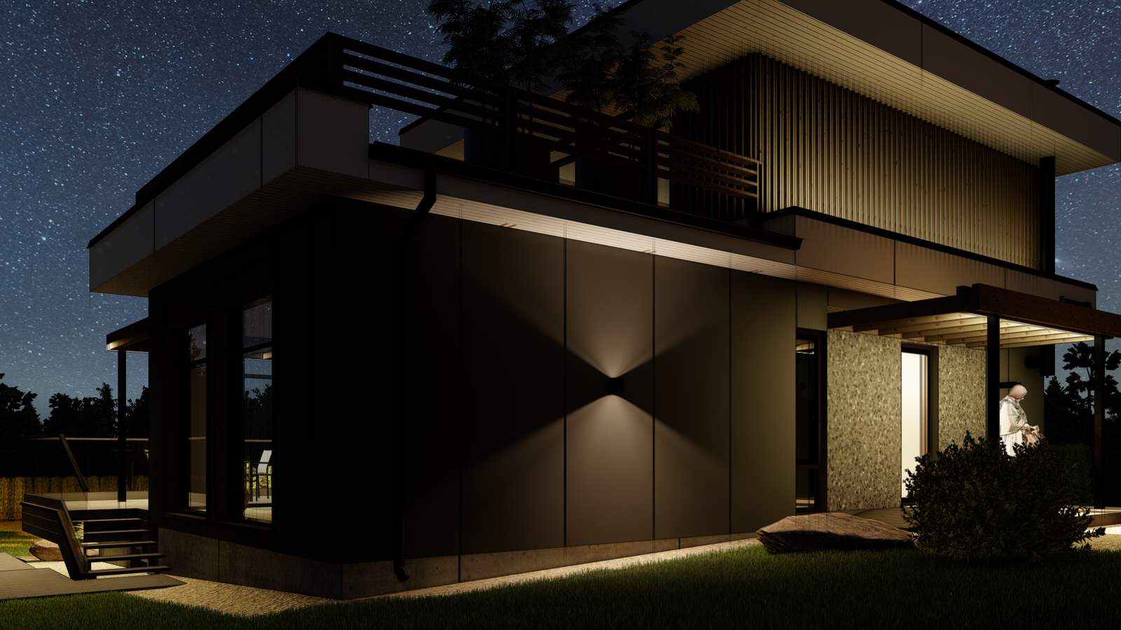 Реконструкция каркасного дома в г. Казань