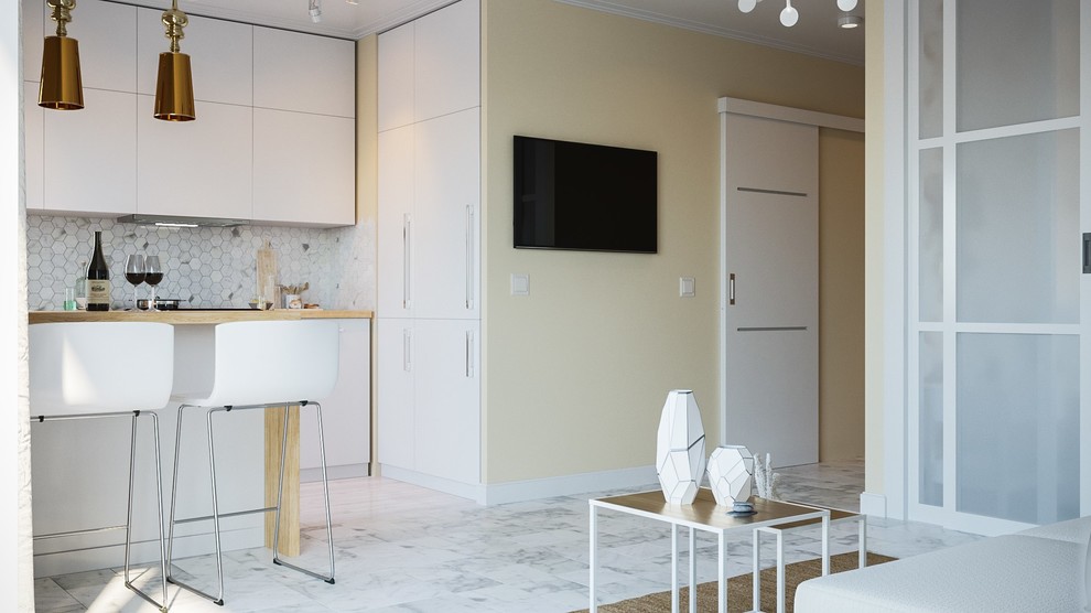 Проект 3-d визуализации выполнен для студии  Decorator.pro