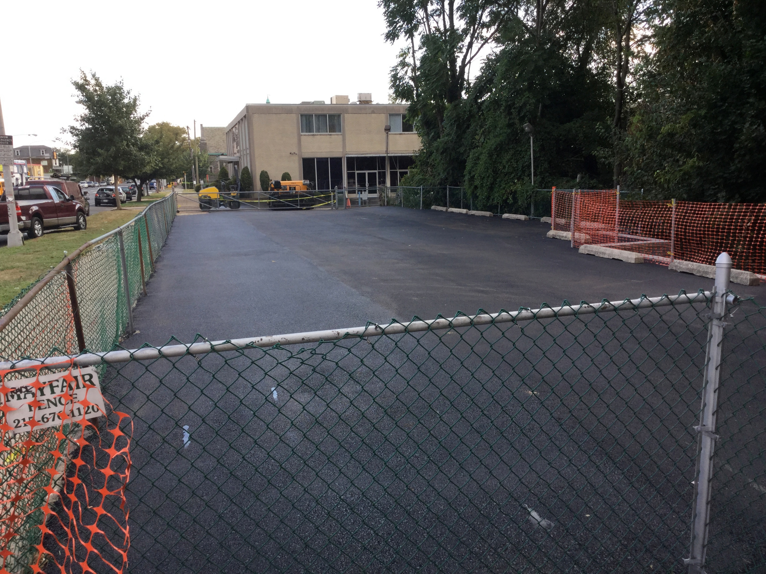 Asphalt Parking Area- After