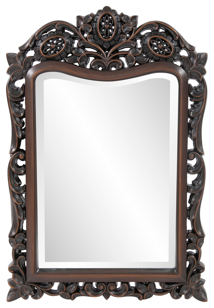 Howard Elliott St. Agustine Mirror, French Brown