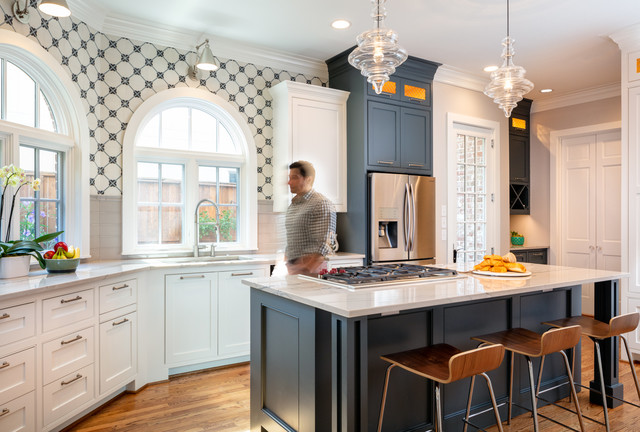 Distinctive Hues transitional-kitchen