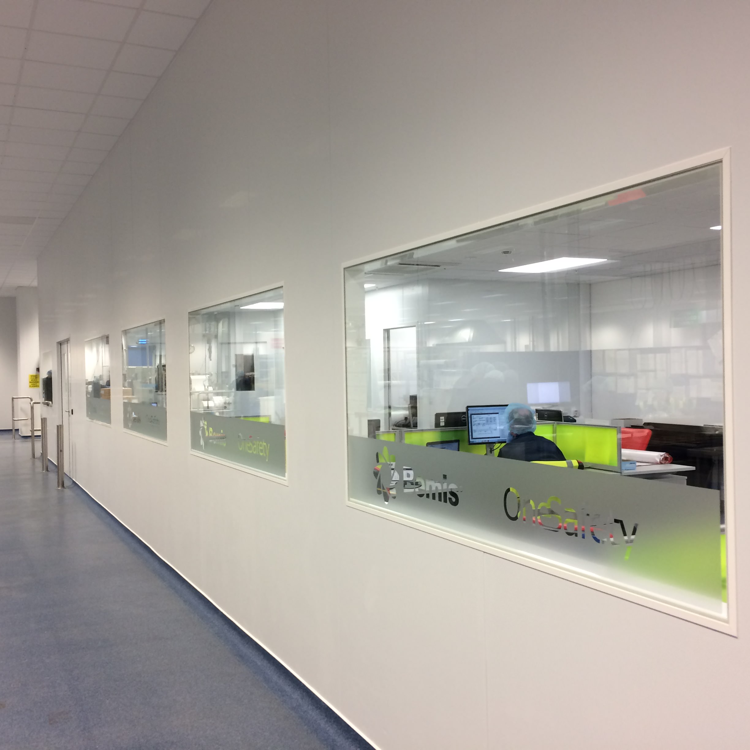 New Production Offices & Clean Room at Bemis, Derry