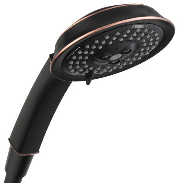 Hansgrohe Raindance Classic Handshower 100 3 Jet 2 5 Gpm Contemporary Showerheads And Body Sprays By Buildcom