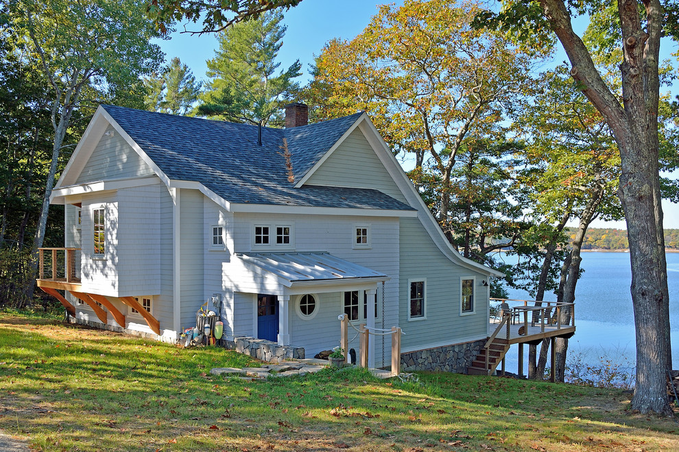 Family Cottage Eclectic Exterior Portland Maine by Family Cottage Eclectic Exterior Portland Maine by