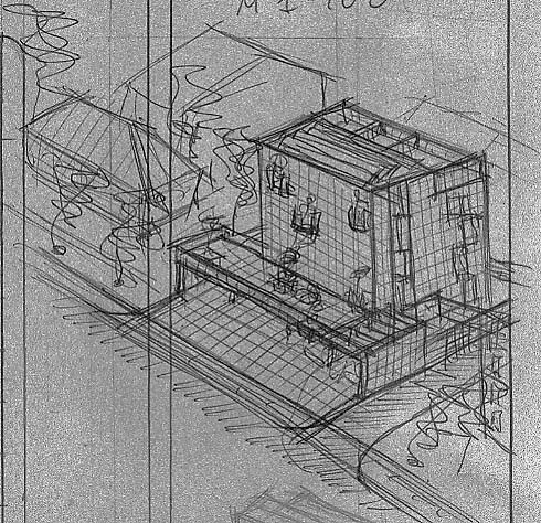 Размышление с карандашом - наброски, малоэтажные частные дома и таунхаусы
