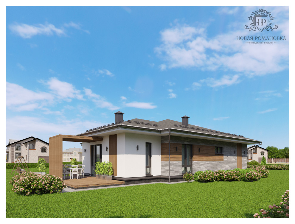 Проект индивидуального дома на 150 м2