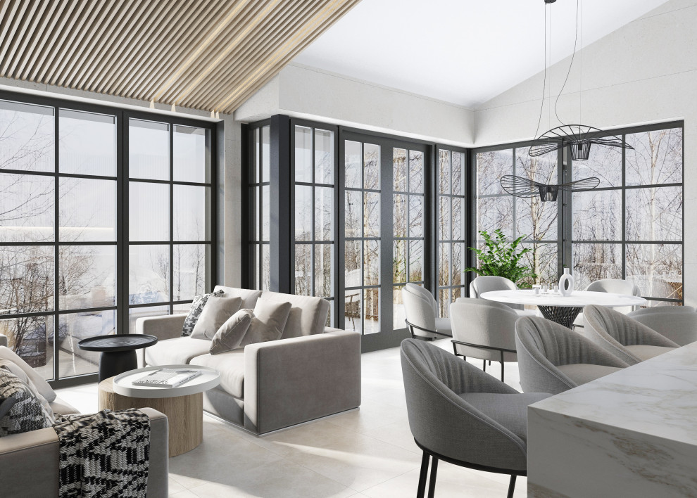 Комната отдыха в частном доме 67m2