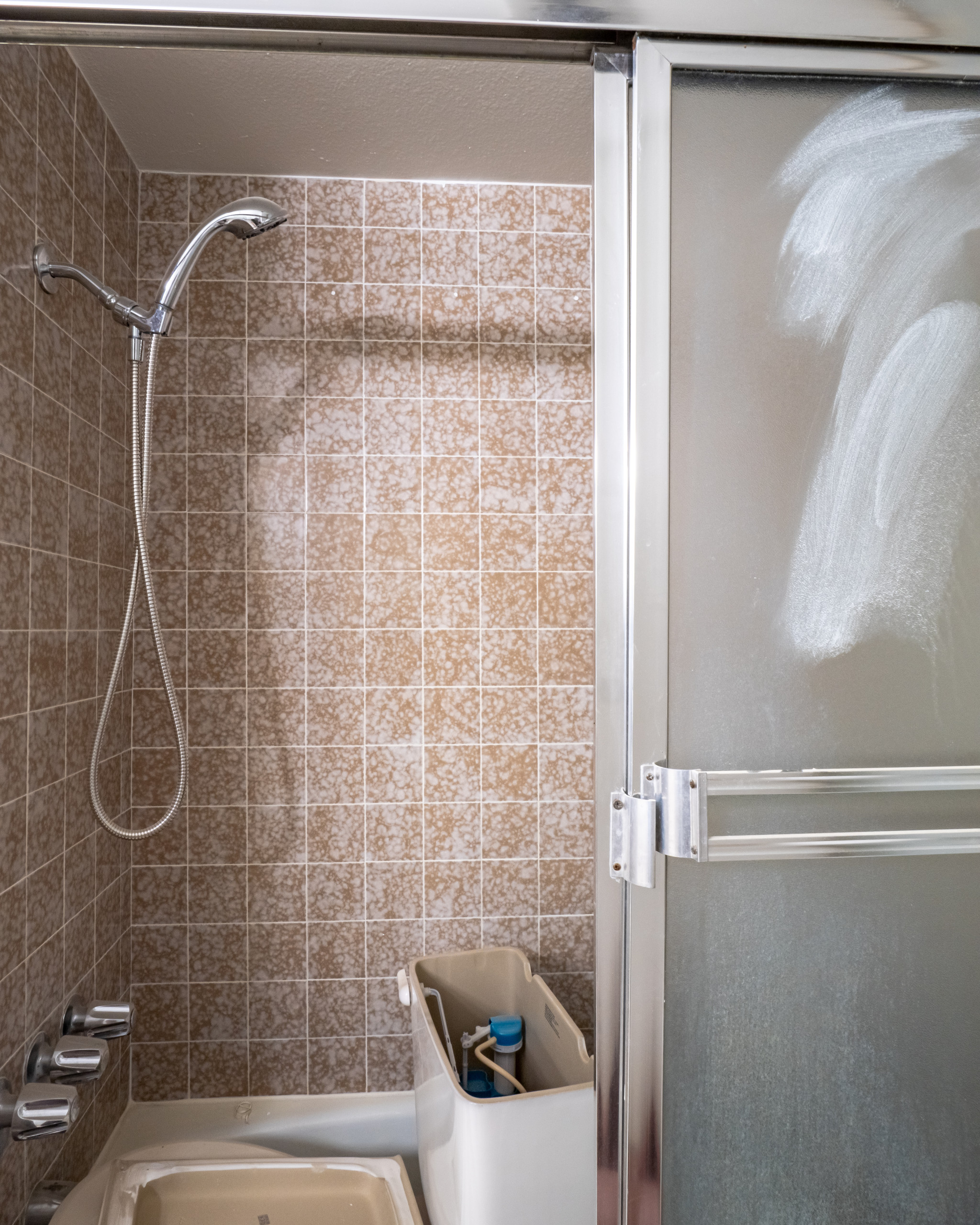 Colorful Modern Bathroom Refresh