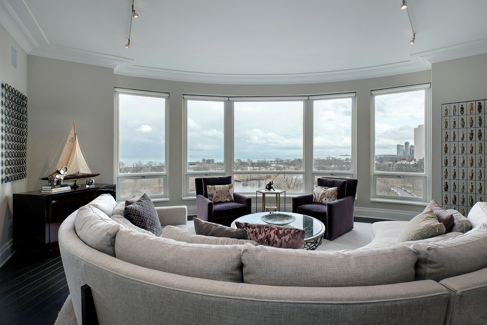 Re-design in Lincoln Park - Contemporary - Living Room - Chicago - by ...