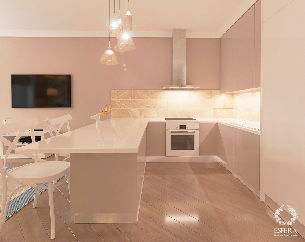 Дизайн проект однокомнатной квартиры.