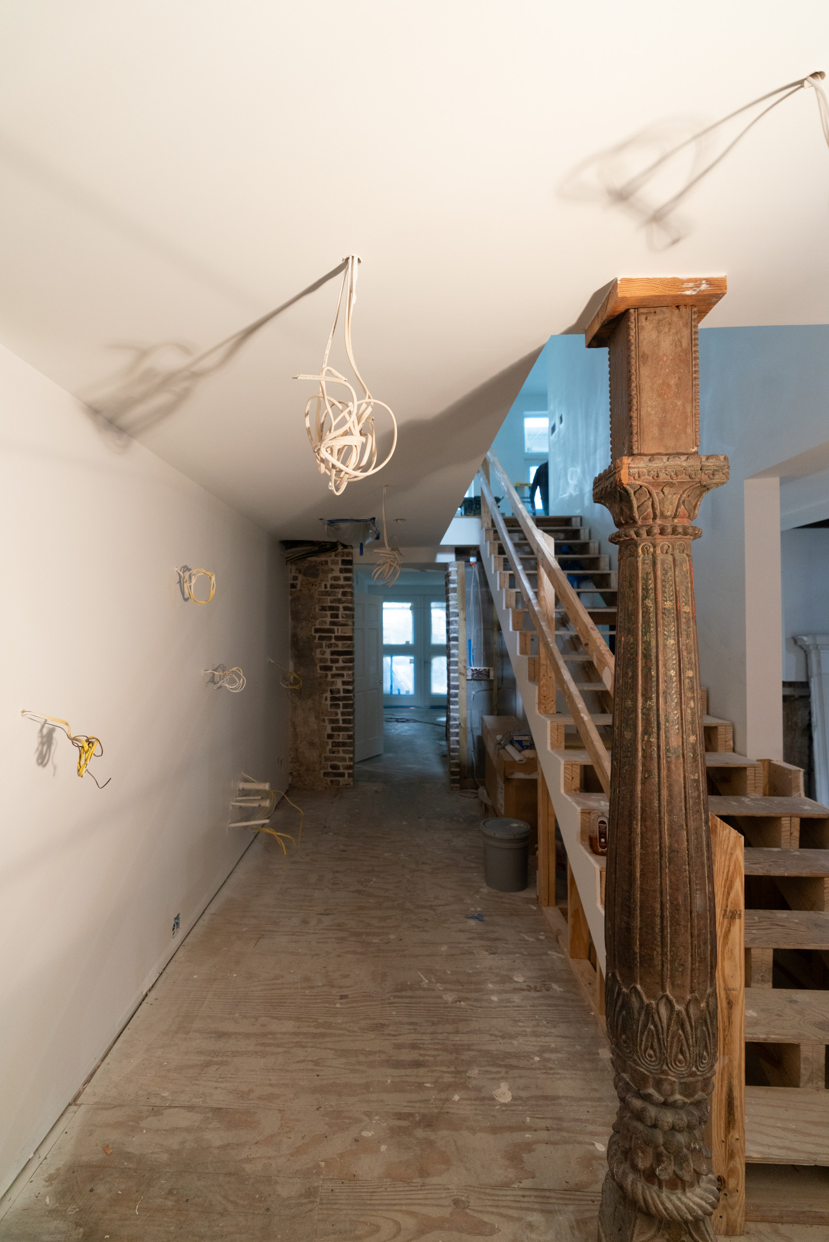 BEFORE Secret Stairway Auxiliary Kitchen