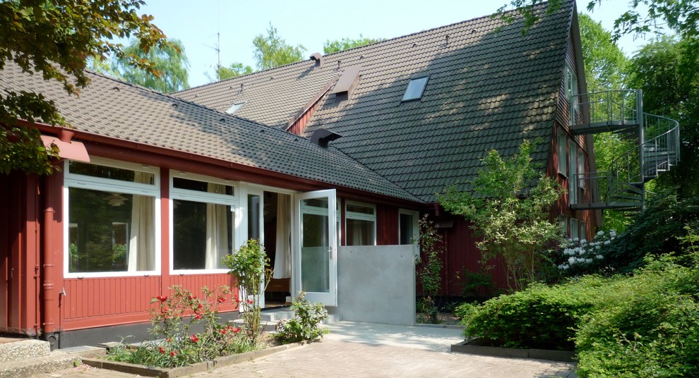 Nordischer Eingang in Hamburg