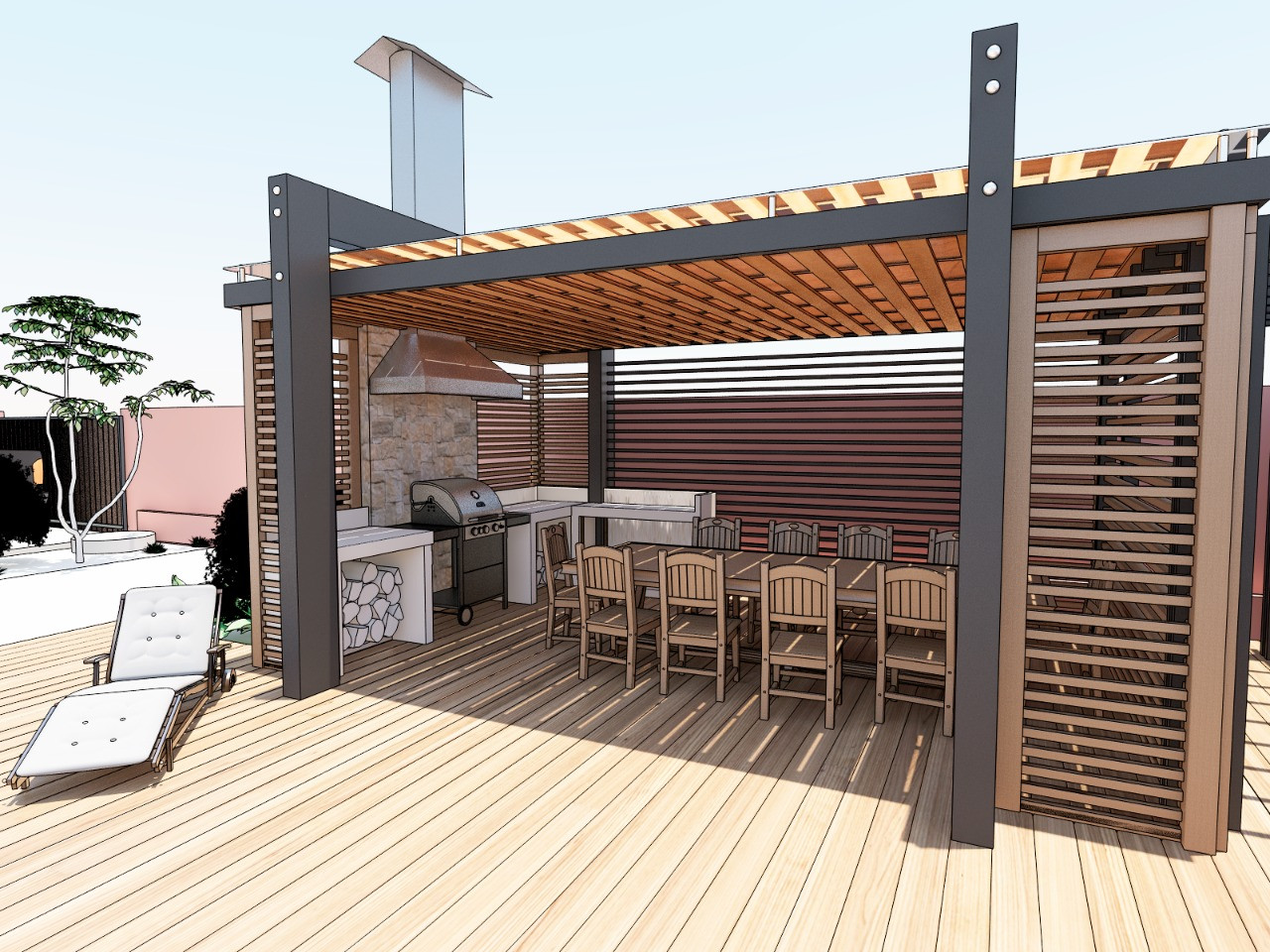 Ландшафтный дизайн участка загородного дома