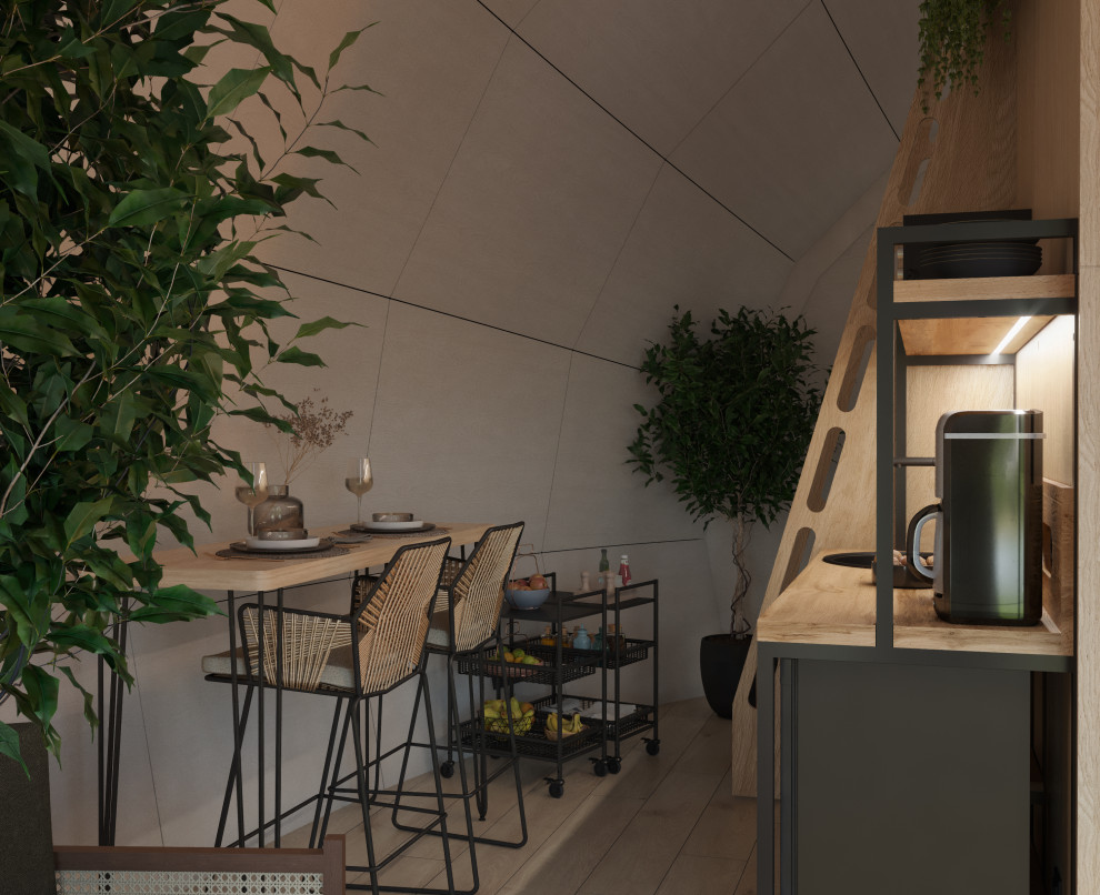 Купольные домики, интерьер отеля