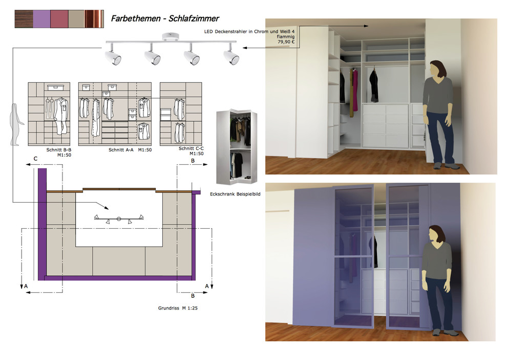 Farbthemen Schlafzimmer