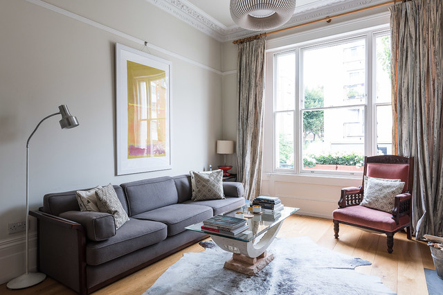 Home Staging transitional-living-room