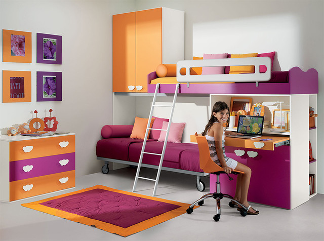 Italian Kids Bedroom VV Composition G077 - Call For Price